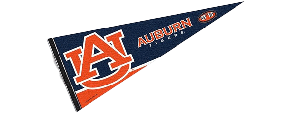Auburn University pennant